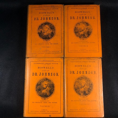 Boswell's Life of Samuel Johnson, Illustrated, 4 Volumes ~ (Early Edition 1863) - Picture 2 of 22