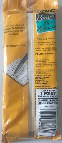 Bic Xtra Precision Fine Point Mechanical Pencils, 0.5mm 4 Packs Of 8 (32 Total) - Picture 3 of 3