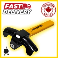 Universal Anti-Theft Steering Wheel Lock Heavy Duty Car Security Immobiliser