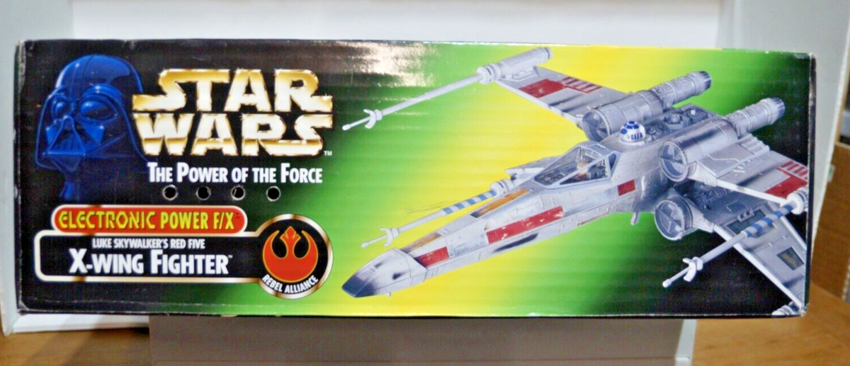 Kenner Star Wars POTF Electronic Power FX Luke Skywalkers Red Five
