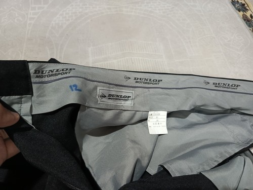 Dunlop Motorsport black slack pants - Picture 3 of 6