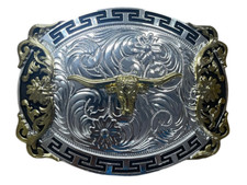 Bull HeadFashion Large Belt Buckle Cowboy Rodeo Western Buckle Hebillas Vaqueras