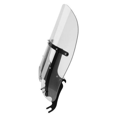 Clear Windscreen Windshield Fit For Harley Softail Slim FLS FLST FLSTF 2000-2017 - Picture 6 of 11