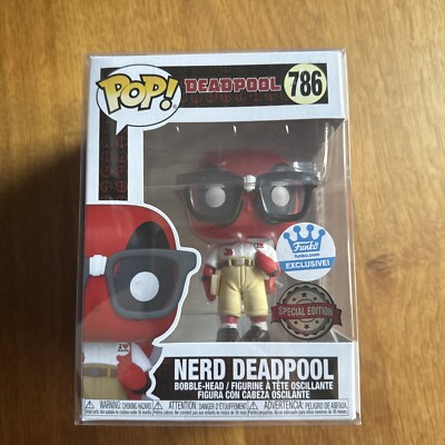 Marvel - Deadpool - Nerd Deadpool 786 Shop Limited Edition - Funko Pop! - Vinyl 