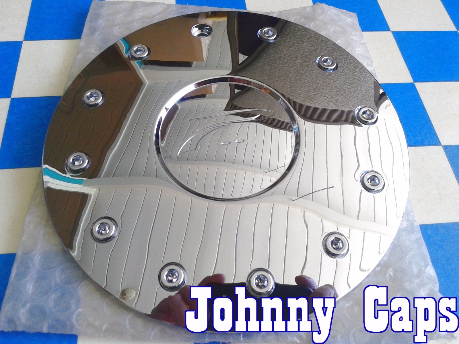 PLATINUM Wheels [75] Chrome Center Caps # 89-9215  Custom Wheel Center Cap (1)