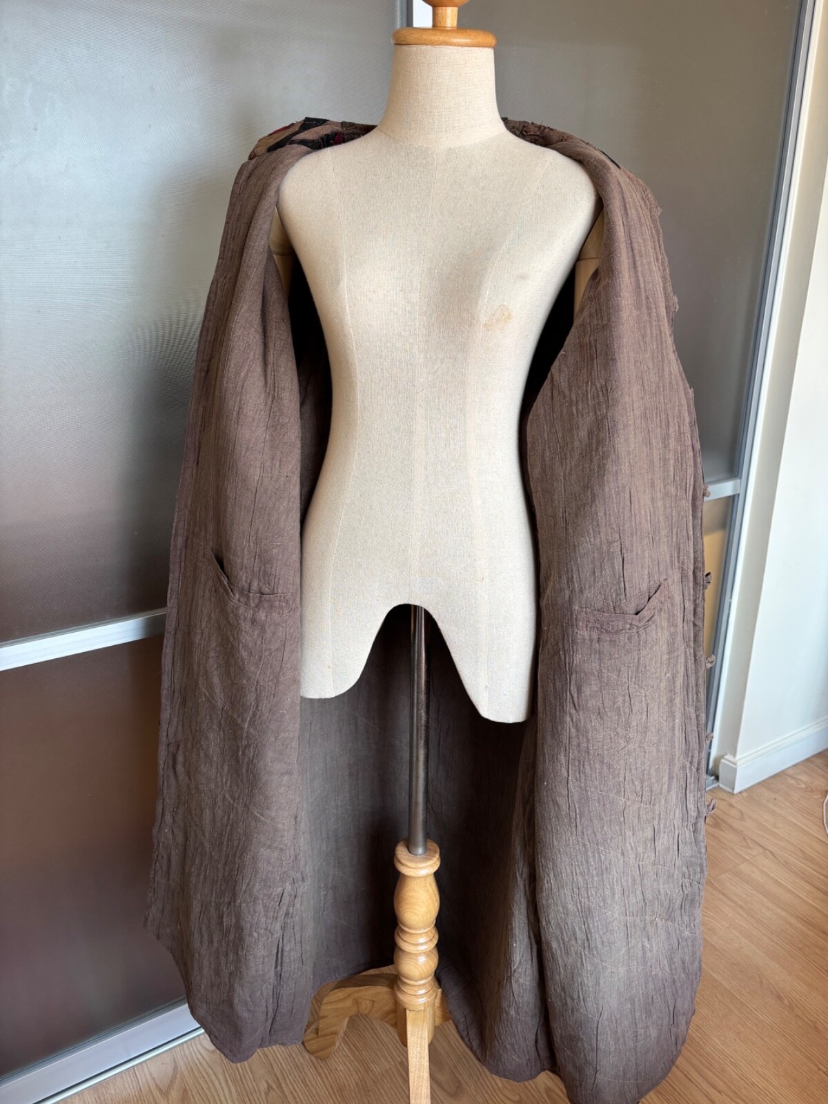 Vintage Indian Patchwork Handmade Elephant Long W… - image 19