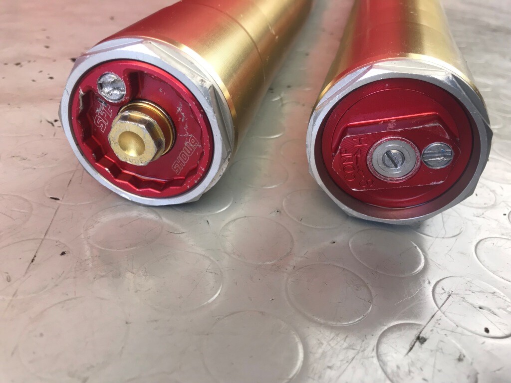 FORCELLA SHOWA 48 SUZUKI RMZ 250 4T 2014 2016 FRONT FORK | eBay