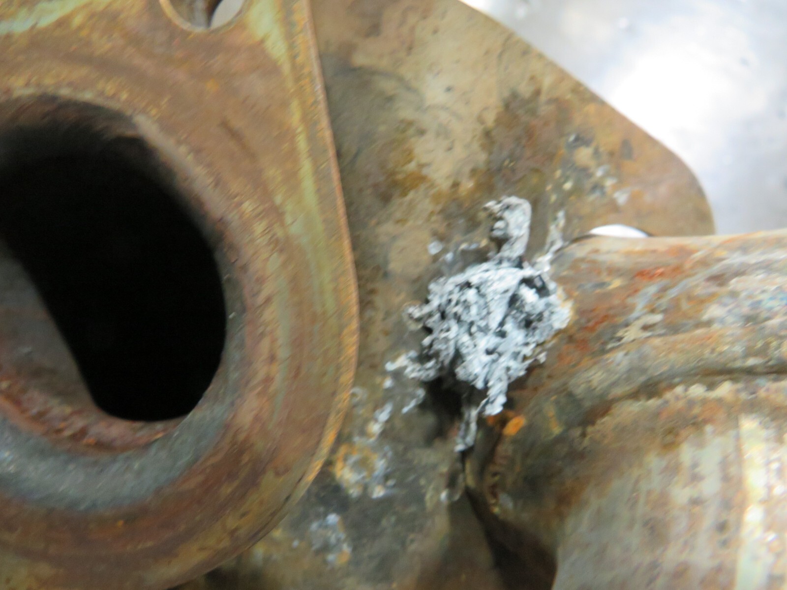 Ferrari F430 Scuderia, LH, Left, Tail Pipe, Fire Damage, Used, P/N 237819