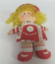 Vintage Knickerbocker Bellie Buttons 8" Cloth Doll