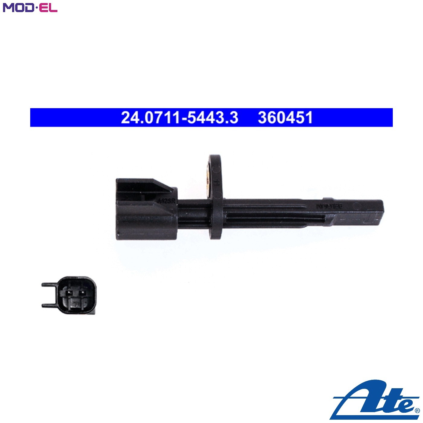 SENSOR WHEEL SPEED 24.0711-5443.3 FOR VOLVO V60/II XC90/SUV S90/ESPORTIVO V90
