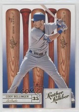 2019 Panini Leather & Lumber Bats Embossed Cody Bellinger #86 n1u