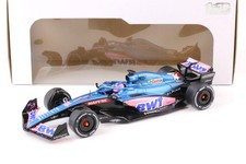 1:18 Solido Alpine A522 Monaco GP 2022 F1 F. Alonso BWT Blue