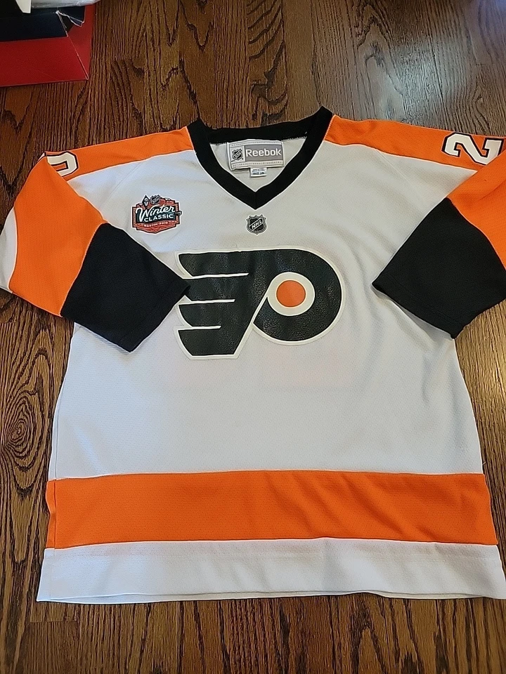 Camiseta Reebok Chris Pronger Philadelphia Flyers NHL Hockey Juvenil Talla L/XL Niños Foto 2 de 4