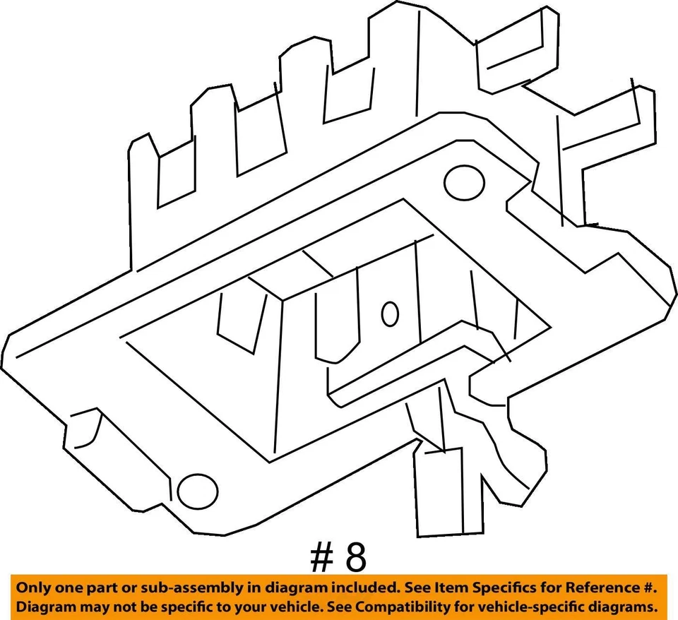 Lámpara Chevrolet City Express 2015-2018 ASM Carga 19316161 - nueva OEM Foto 4 de 4