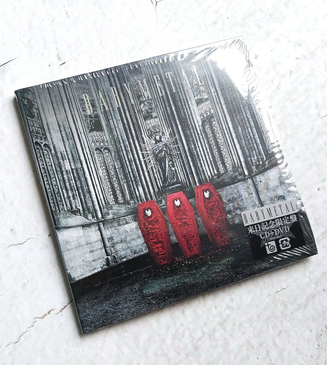 441 初回版 New BABYMETAL Japan First Album Limited Edition CD+DVD Paper