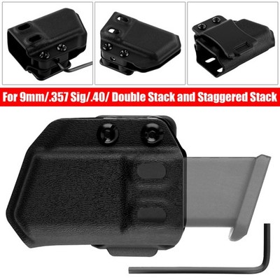 Ambidextrous OWB Mag Holder Horizontal Fit Double Stack 9mm/.40/.357 Polymer New