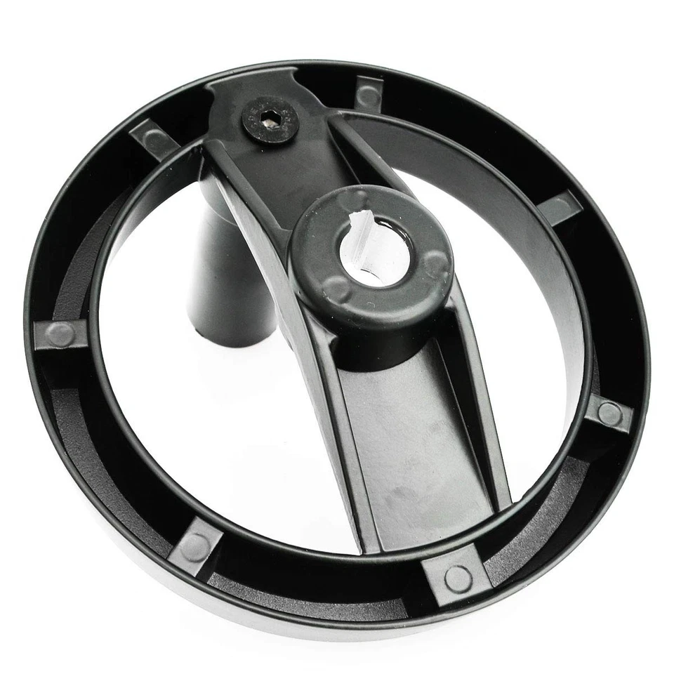 heyous Foldable Handwheel Spoke Hand Wheel with Folding Revolving Black - Image 3 of 4