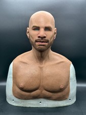 silicone mask realistic mask realflesh masks the athlete silicone mask