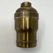 Antique P&S Pass & Seymour Socket Keyless Handel Tiffany Era MAY 17 1910