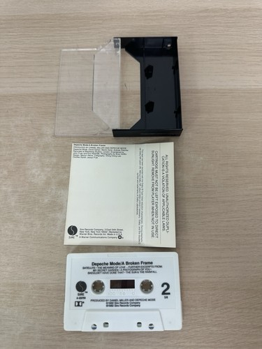 Depeche Mode - A Broken Frame - Cassette Tape - 1982 Sire Records USA - 23751-4 - Picture 2 of 4
