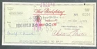Washington Redskins Gerald T. Smith Signed Autographed Payroll Check May 4, 1973