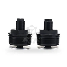 Front Fork Caps Bolts Plugs For Harley Davidson Dyna 2006-2017 49mm