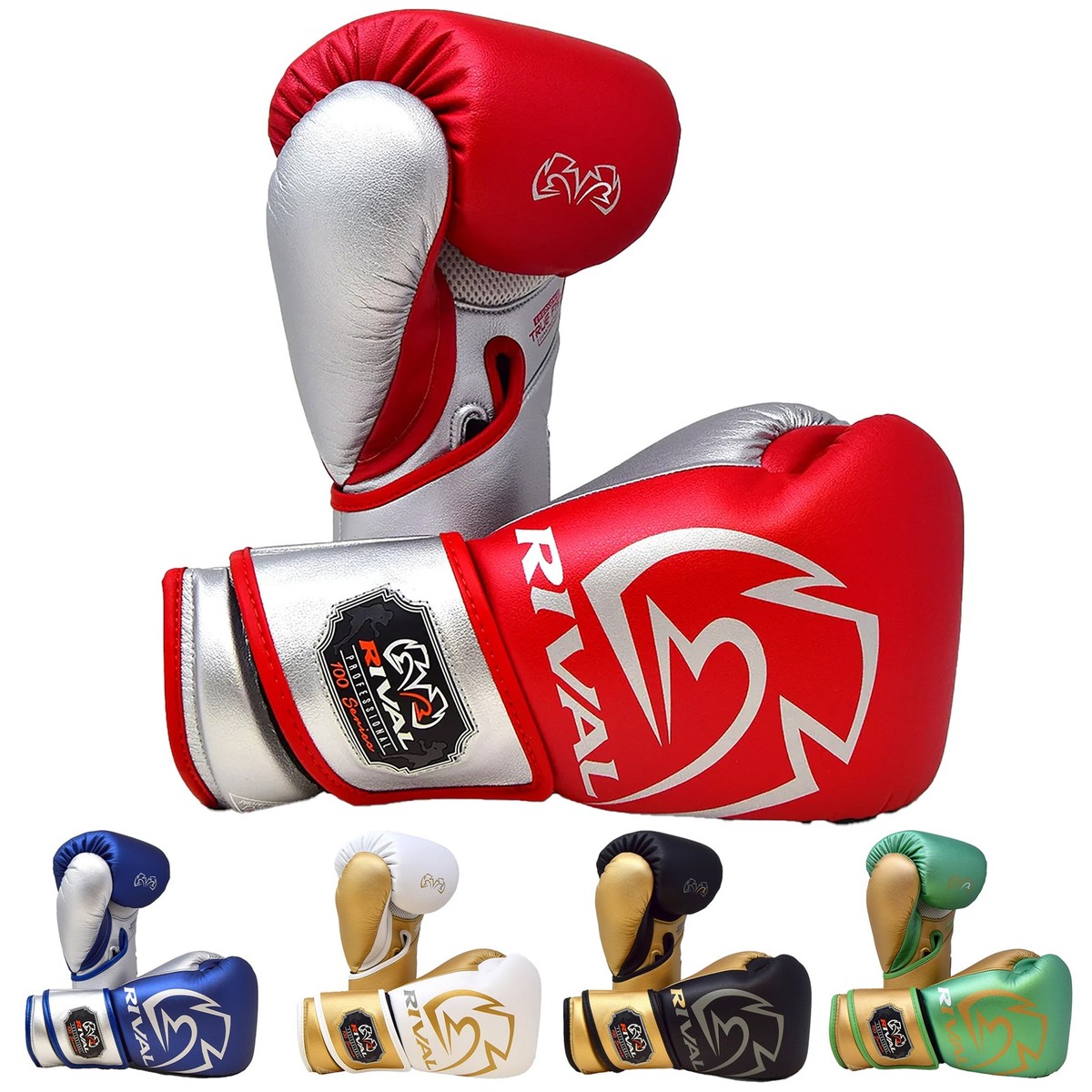 Rival RB100-プロフェッショナル バッグ・グローブ/ブルー×シルバー rb100-bLUE-3_2x_70d657c9-20cf-