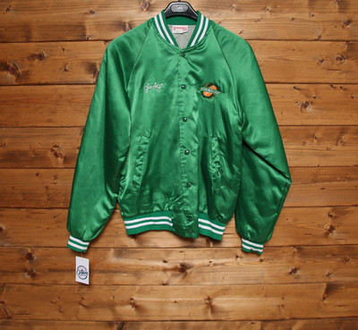 College Jacke HARTWELL Gr. S gebraucht (Sa2273) grün Vintage Made in U.S.A