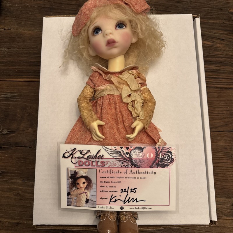Kim Lasher 12" Sophie, resin BJD LE 25, style "sweet & girly" 2013