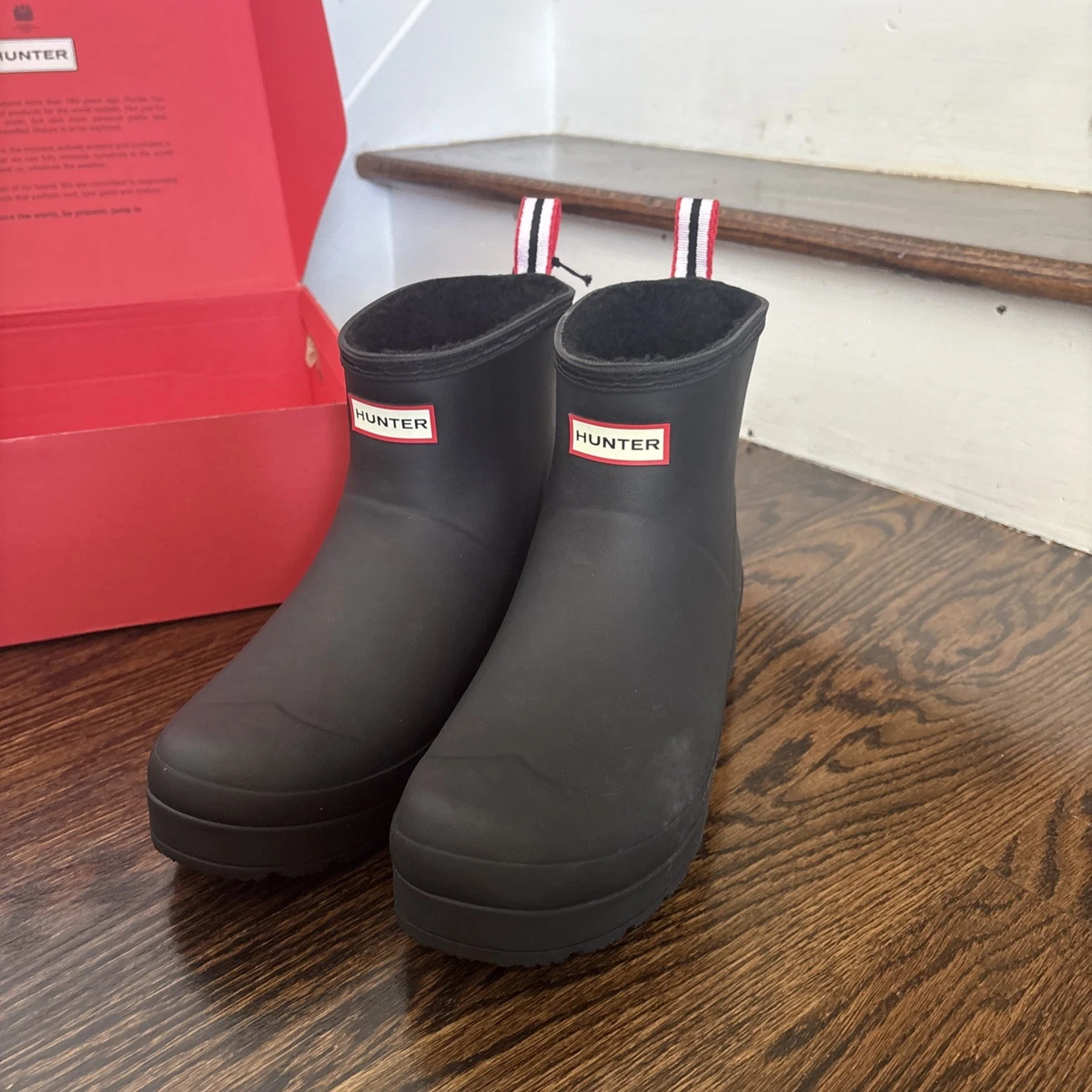 Hunter Black Boots for Women for sale | eBay