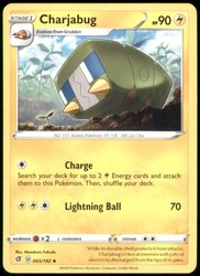 Charjabug 065/192 Rebel Clash Uncommon
