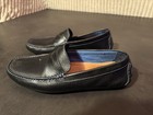 Donald J. Pliner Penny Loafer Mens 9.5 Black Leather  Driver Moccasin — photo 3