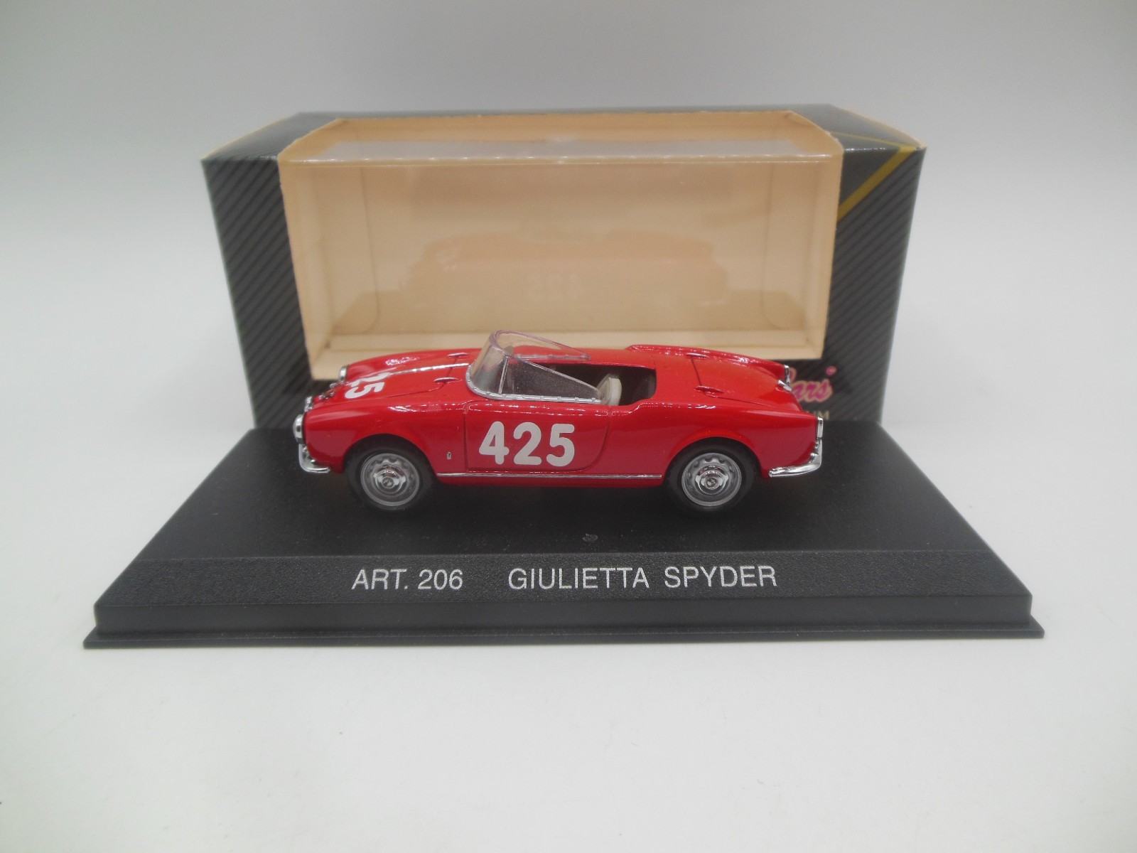 Corgi Detail Cars Art 206 1958 Alfa Romeo Giuletta Racing 1000km Mille Miglia