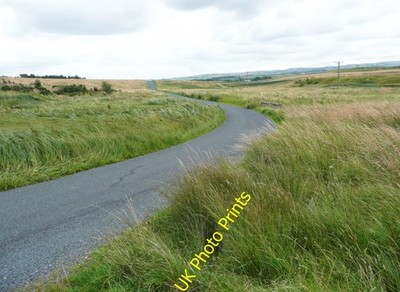 Foto 12x8 Kurve auf der Fahrspur nahe der Straßenkreuzung, Old Newby Green Schließen \ c2016