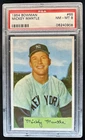 1954 Bowman Mickey Mantle #65 Yankees PSA 8