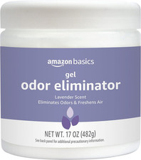 Gel Odor Eliminator, Activated Charcoal, Lavender Scent, 17 Oz, 1-Pack
