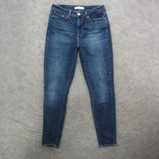 Signature by Levi Strauss  Co Jeans Womens 10 W30 Blue High-Rise Skinny Stretch