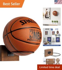Ball Holder Wall Mount Ball Stand Display Storage for Basketball Football Soc...