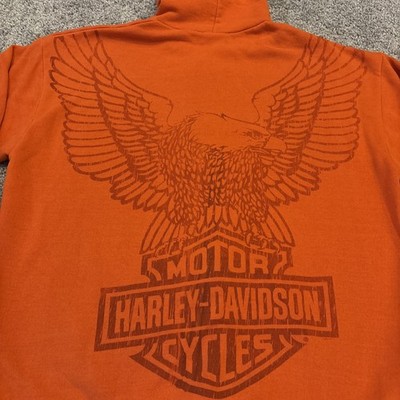 トップス 90s Harley-Davidson Classic Eagle Logo Classic 1990s