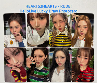Hearts2Hearts] RUDE! HelloLive Lucky Draw Photocard | eBay
