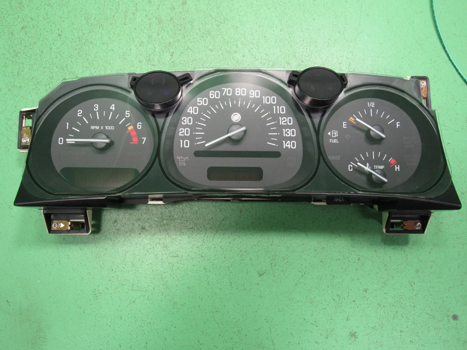 02-05 BUICK LESABRE MEDIDOR DE INSTRUMENTO MEDIDORES DE PAINEL SPEEDO TACH QUILOMETRAGEM PROG 206 - Imagem 4 de 4