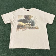 Vintage Y2K Zion Rootswear Bob Marley Redemption Song Rasta Guitar Shirt 2XL USA