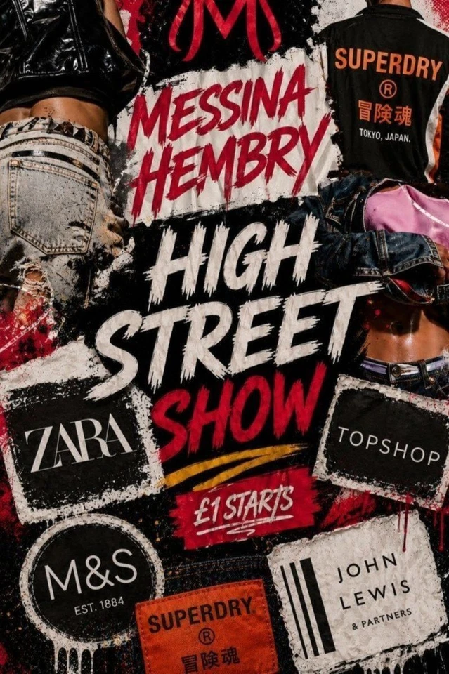HIGH STREET SHOW 🔥 £1 STARTS 🔥 Superdry, Zara, M&S, Top Shop & More!