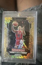 2024-25 Panini Prizm Monopoly - Legends Dennis Rodman #LEG7 Millionaire Gold...