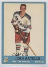 1962-63 Topps Jean Ratelle #58 HOF 0ll