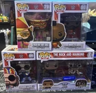 Funko Pop! Vinyl WWE Lot Of 4 Pops, 5 Figures Mr. T, Macho Man, Dude Love, Rock