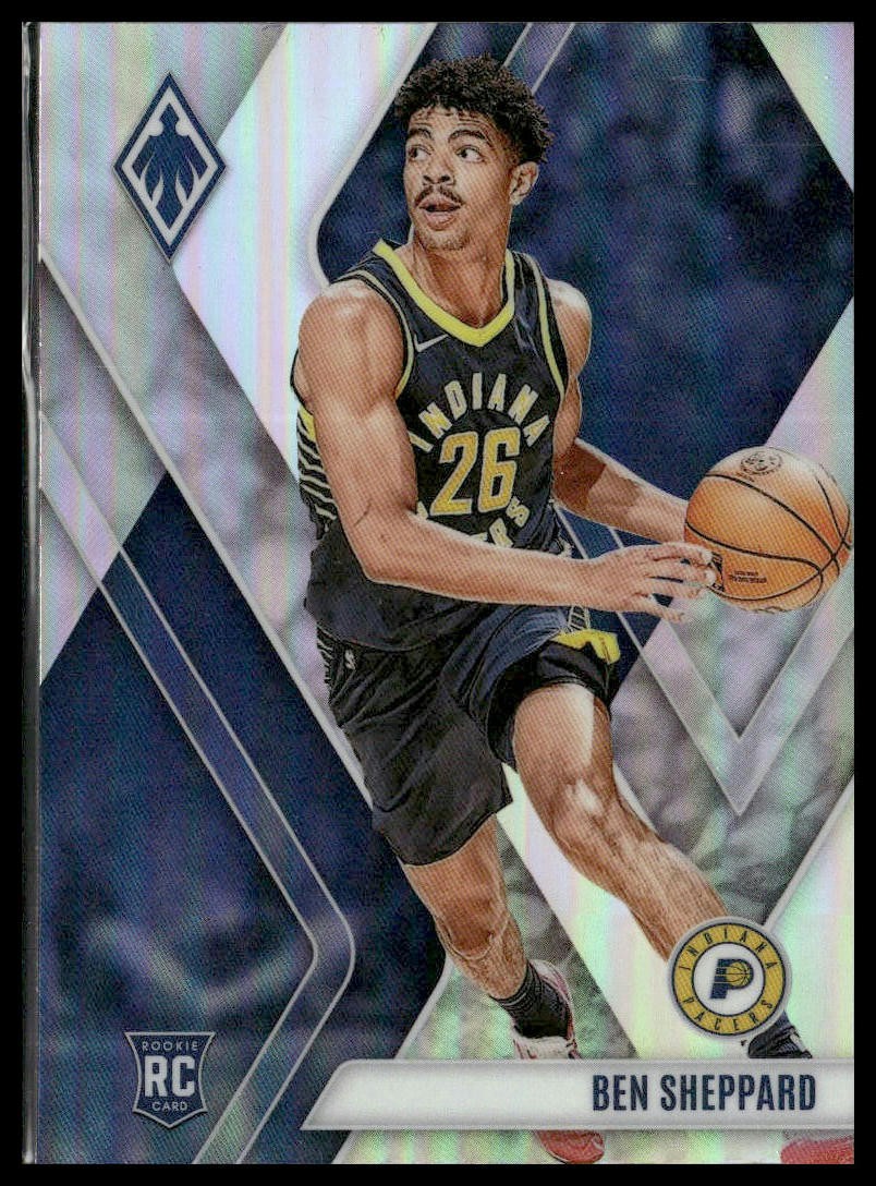 2023-24 Panini Phoenix Ben Sheppard Silver Rookie #253 Indiana Pacers