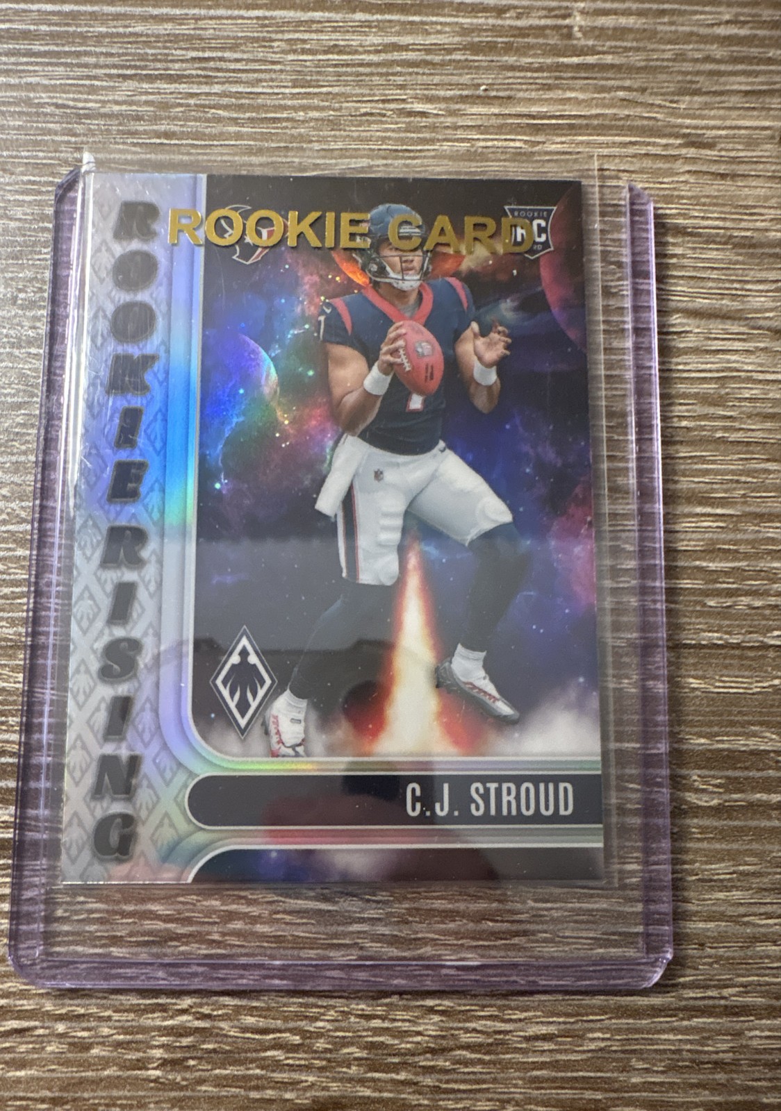 2023 Panini Phoenix - Rookie Rising C.J. Stroud #RIS-2 Silver Seismic (RC)