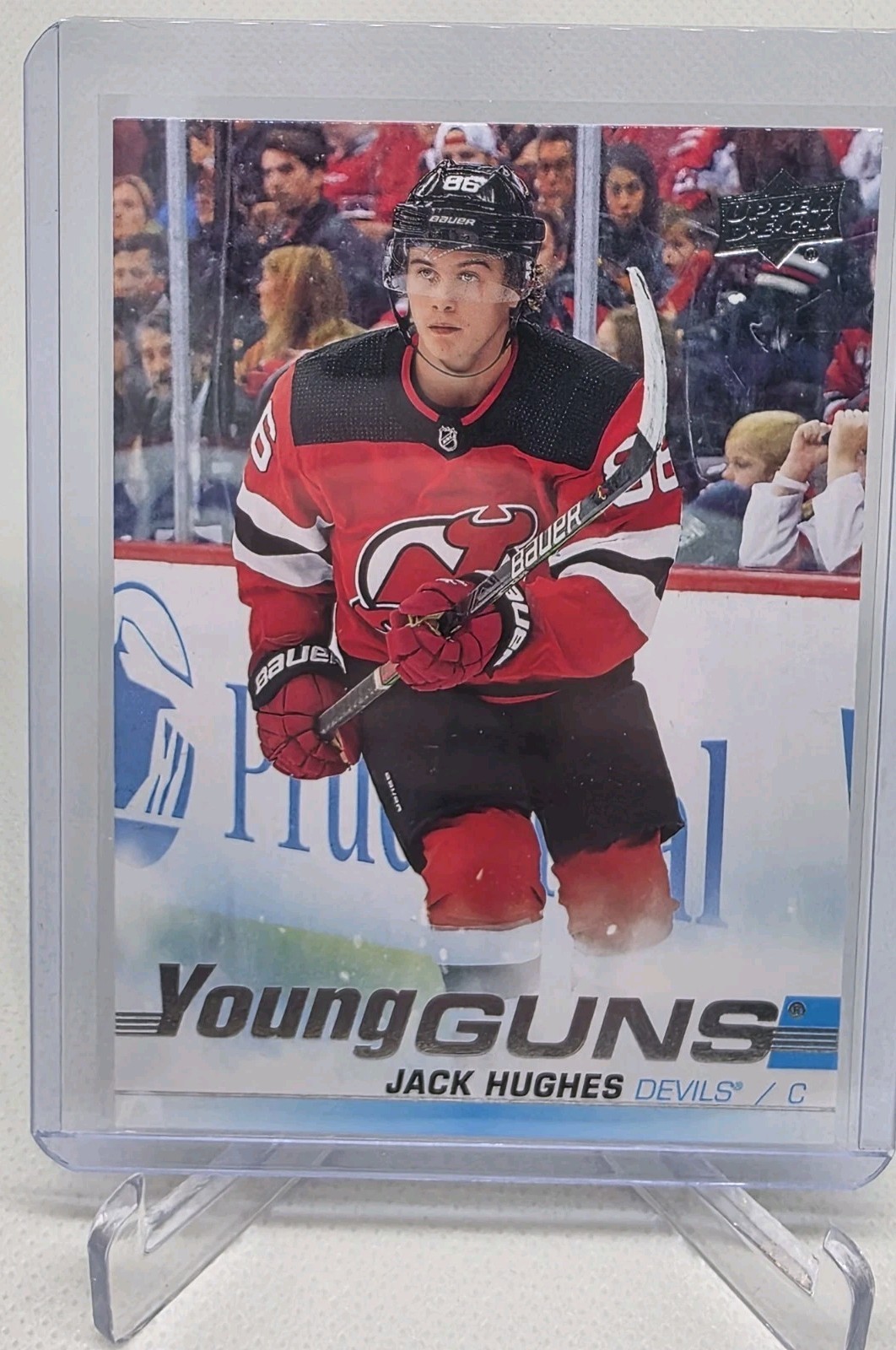 2019-20 Upper Deck - Young Guns Jack Hughes #201 (RC)