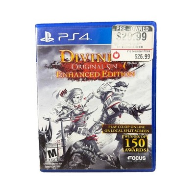 Divinity: Original Sin Enhanced Edition (Sony PlayStation 4) Tested Working, CIB